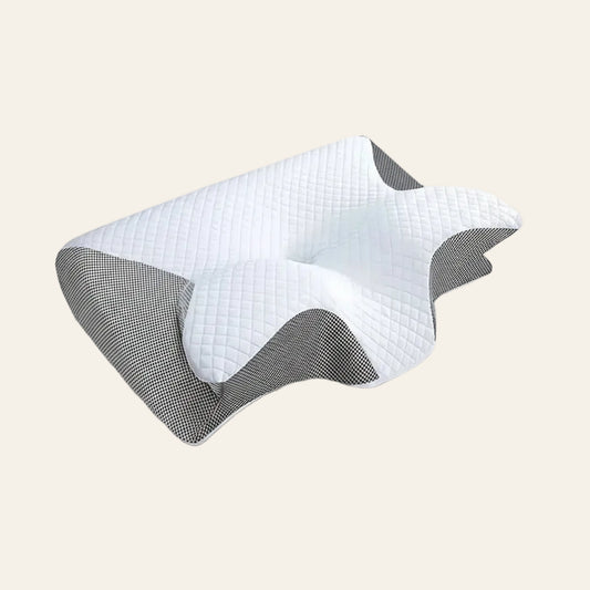 Oreiller cervical Lunara mémoire de forme — soutien nuque et confort de sommeil