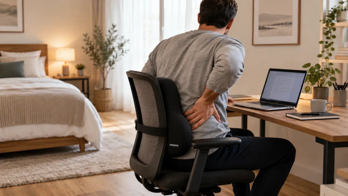 Sciatique : un coussin lombaire peut-il vraiment soulager la douleur en position assise ? Image