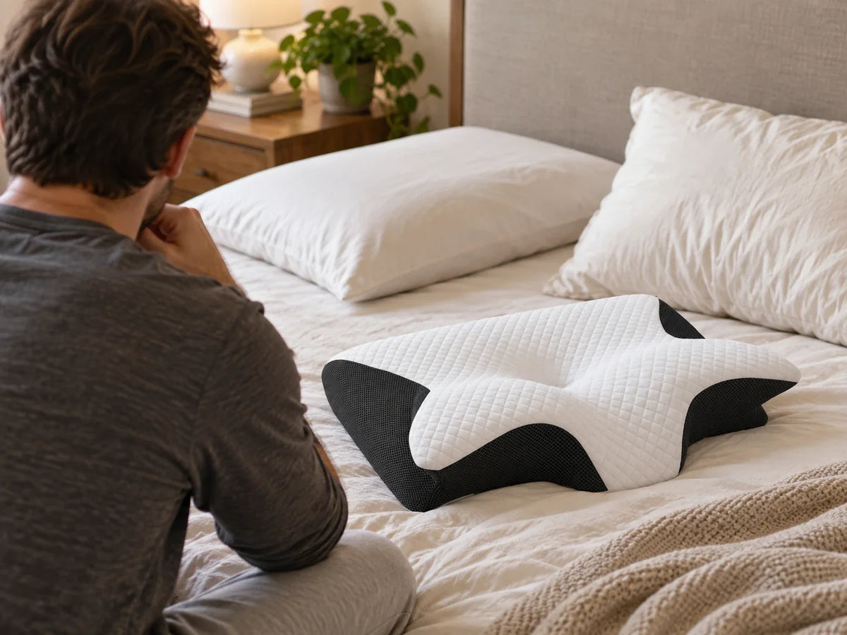 Mémoire de forme, latex ou plumes : quel oreiller cervical choisir ?
