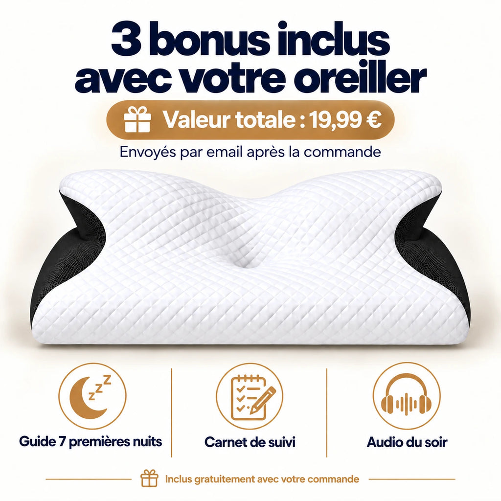 Oreiller Cervical Lunara – Mémoire de Forme