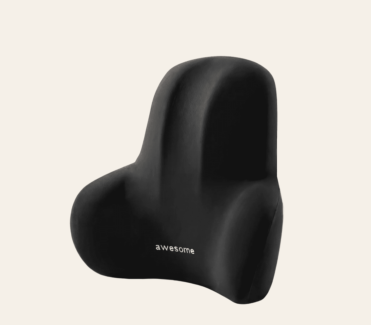 Coussin lombaire Lunara mémoire de forme — soutien dos ergonomique télétravail